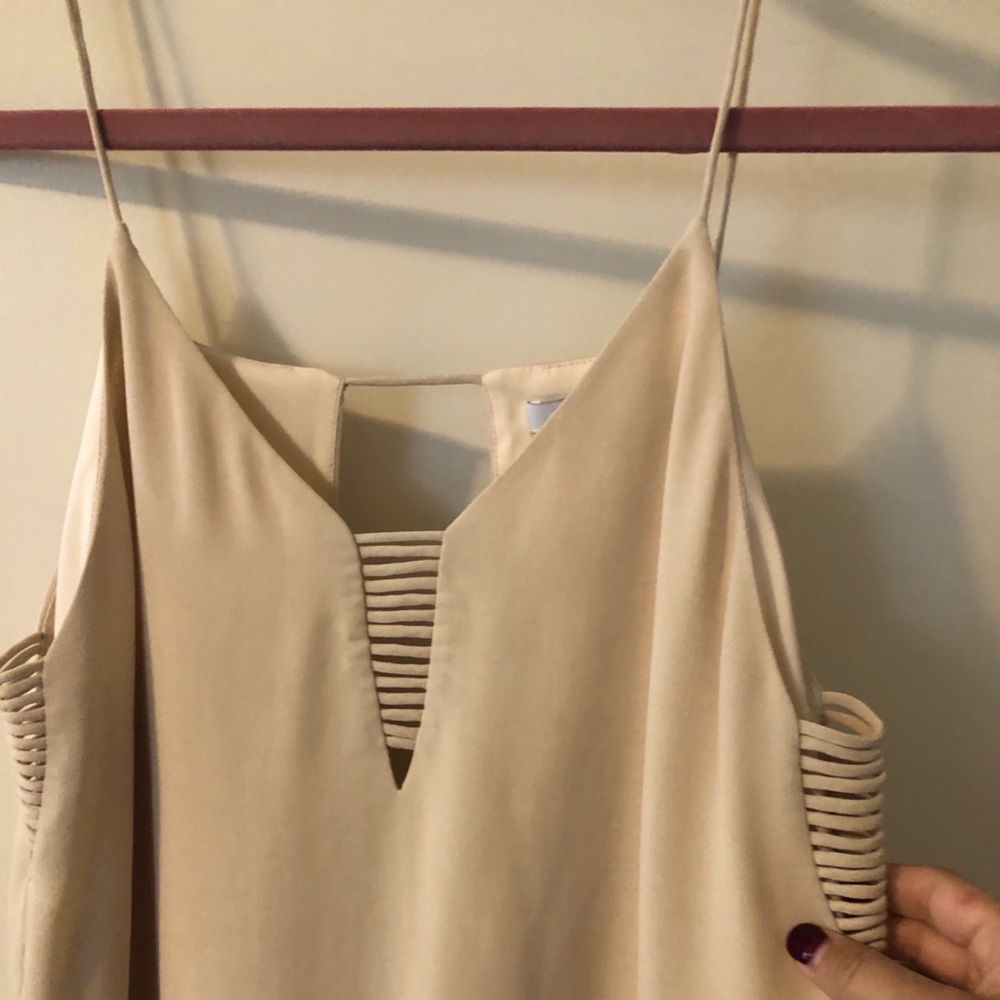 Naked Zebra cream dress